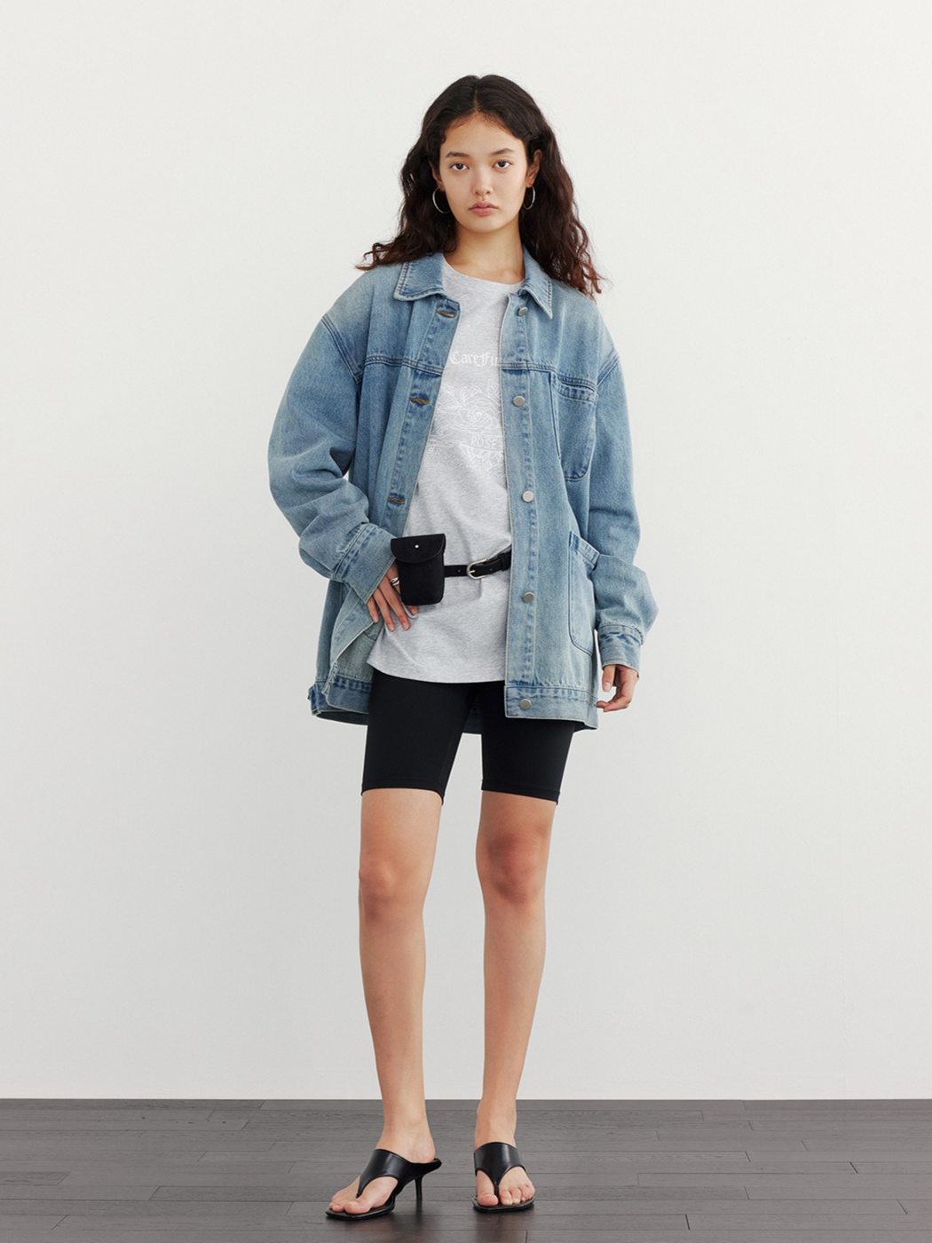 VINTAGE LOOK DENIM JACKET 2123