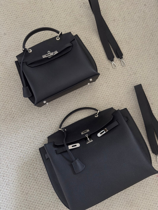 2WAYスクエアレザーバッグ 1911