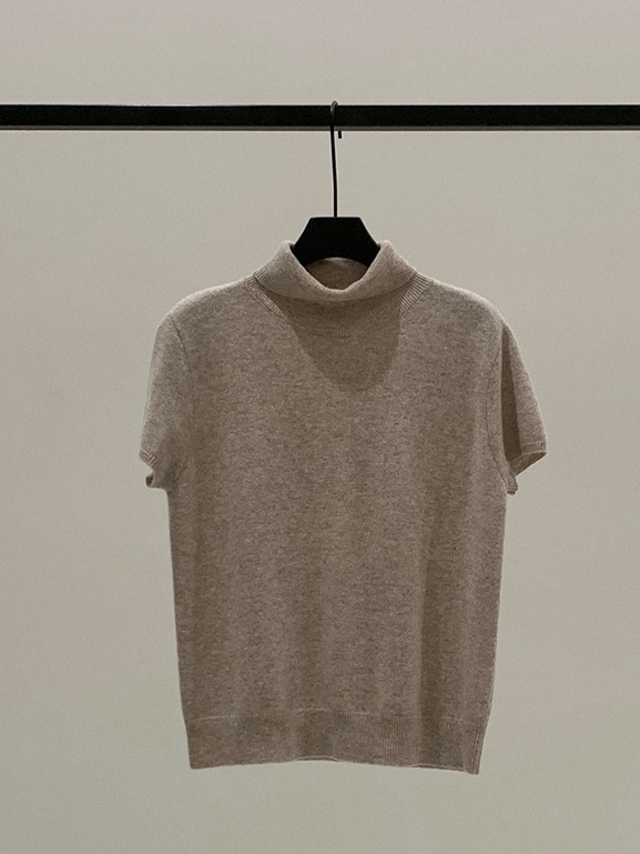 HALF-SLEEVE TURTLENECK KNIT 2126