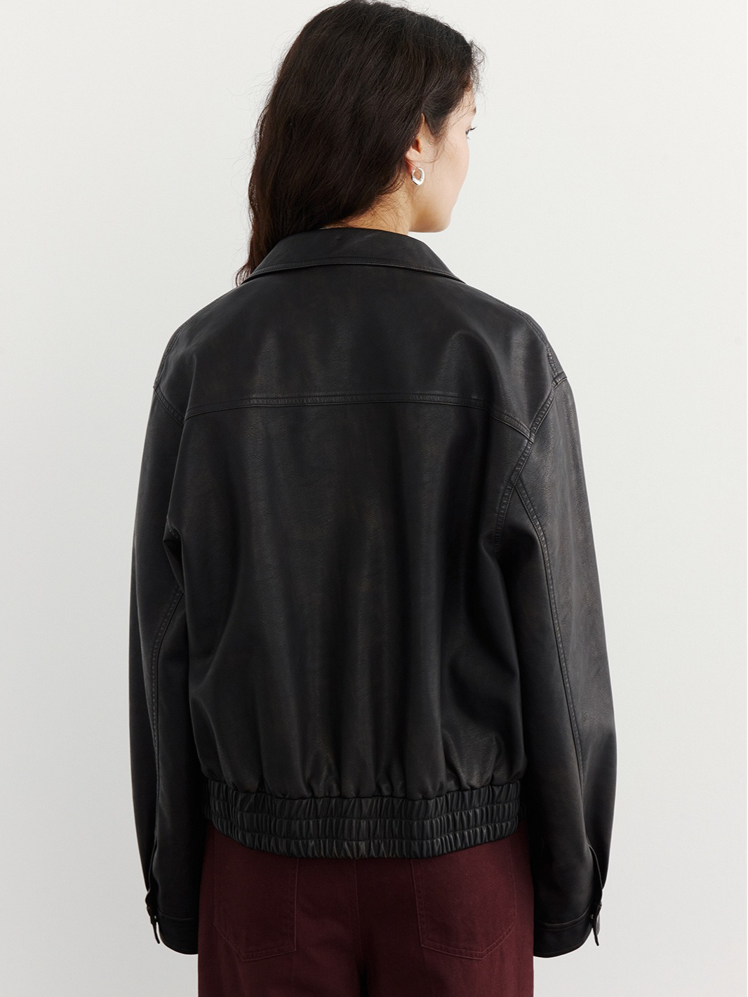 FAUX LEATHER JACKT 2127