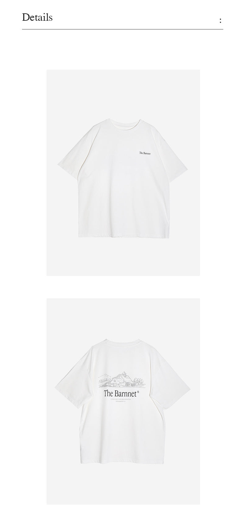 バックプリントデザインTシャツ 1040