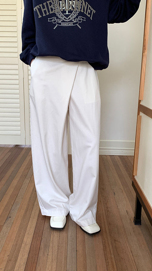 ミニポーチベルト付きワイドパンツ 0875