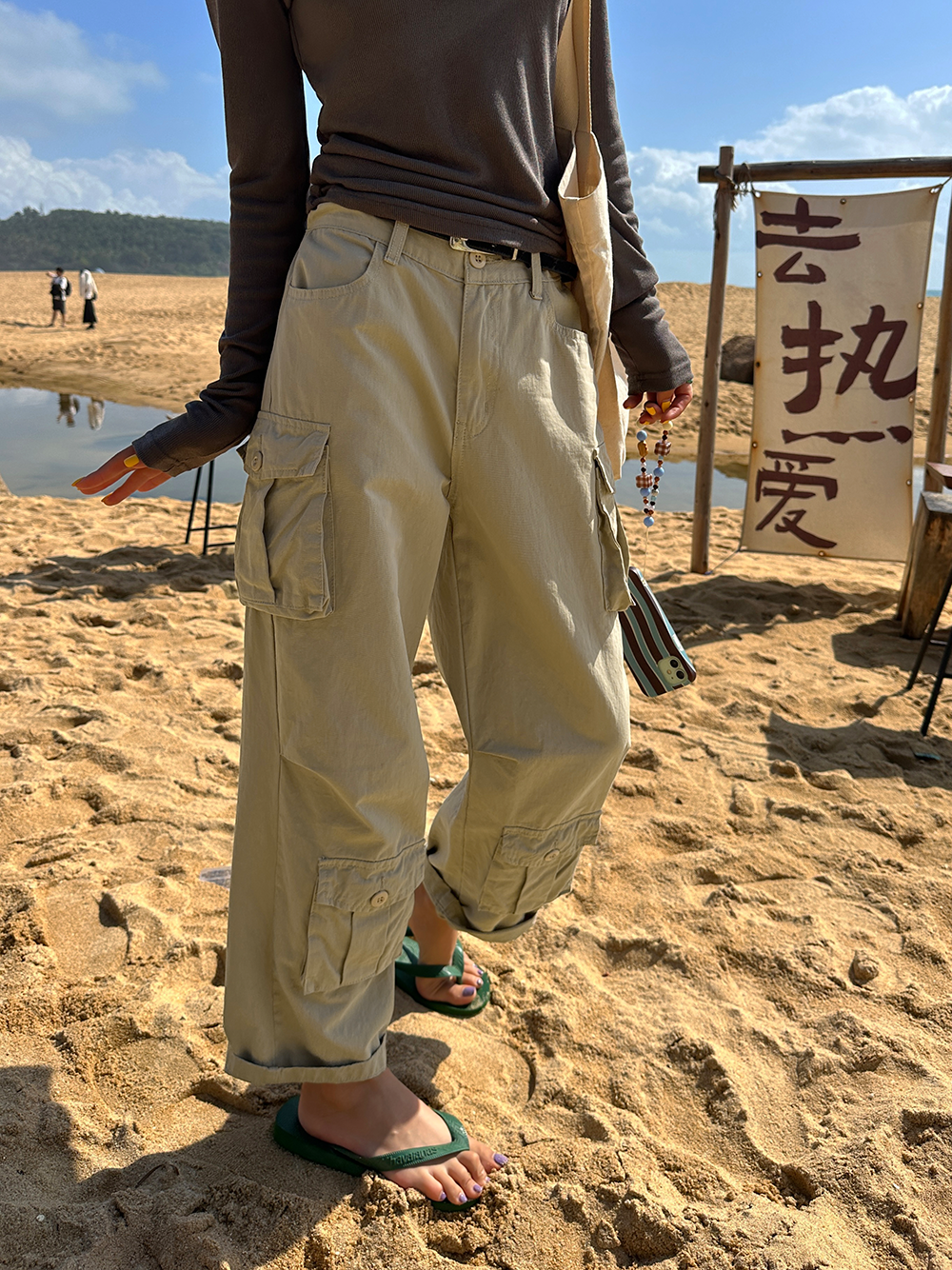 コットンカーゴパンツ 1416