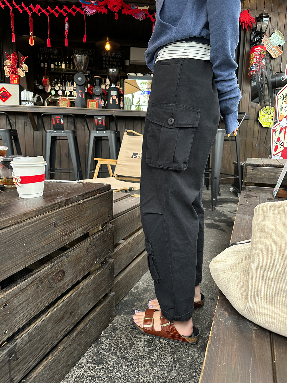 コットンカーゴパンツ 1416