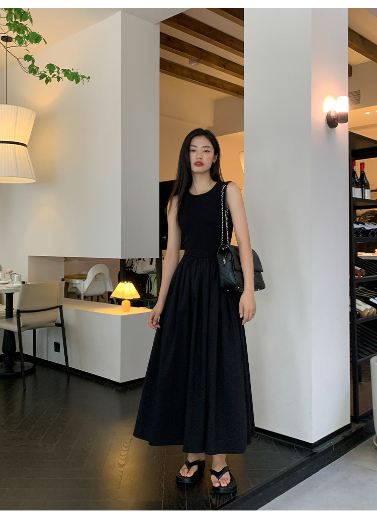 【再入荷】アメスリコットンコンビワンピース 1005