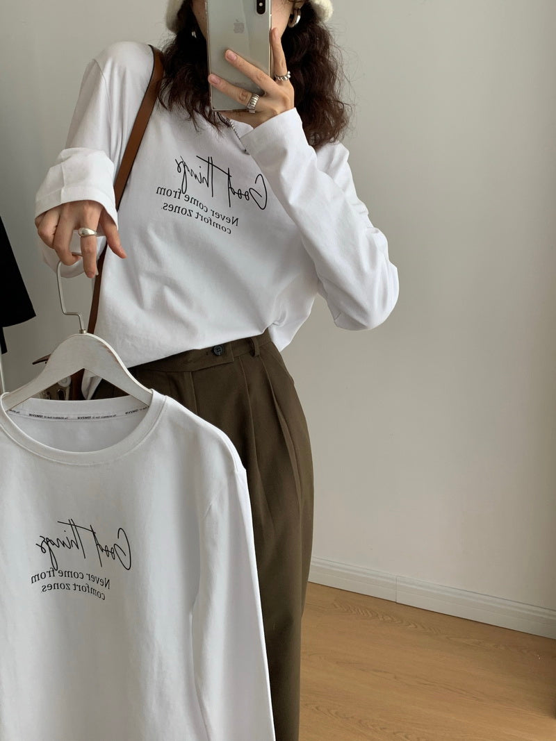 Good thingsコットンロゴTシャツ 0910