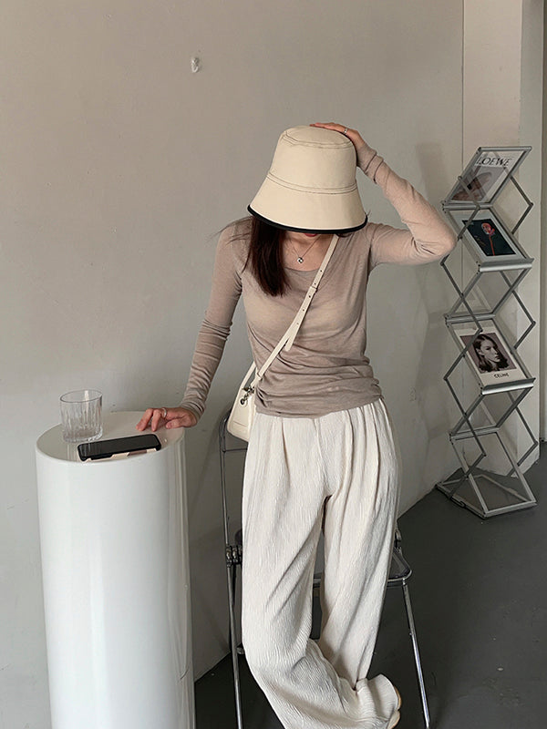 ステッチポイントバケットハット 0573