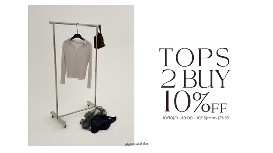Tops 2 buy 10% off