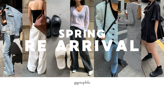 〈spring re arrival〉再入荷のお知らせ!!