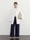 OVERSIZED STAND COLLAR COAT 2128