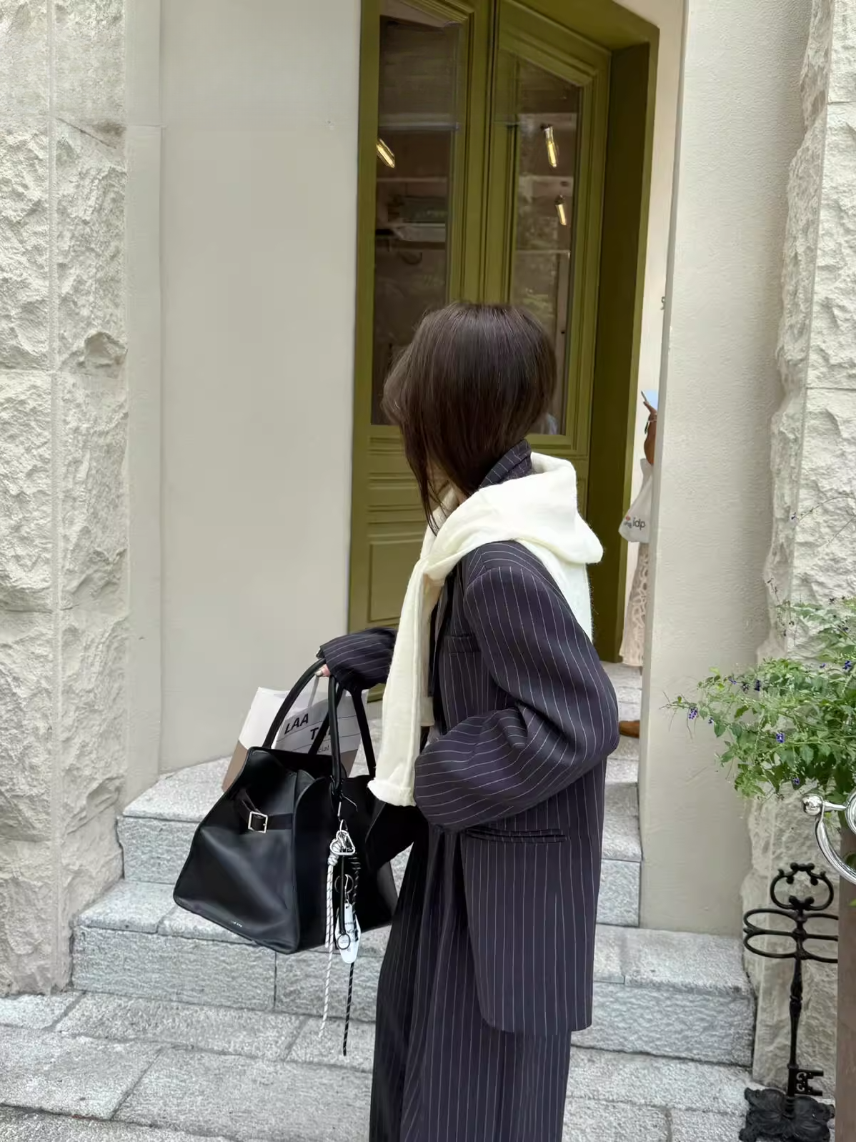 最高級✨エルメス テーラードジャケット シェーヌダンクル柄 ストライプ XL 2103 – gypsophila