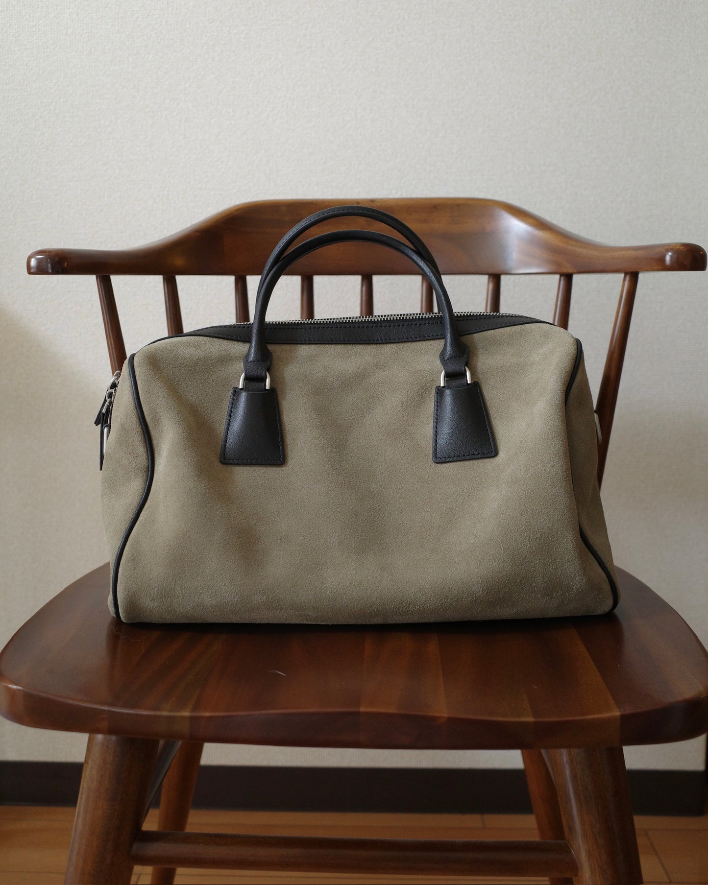 ソフトスエードボストンバッグ 2215