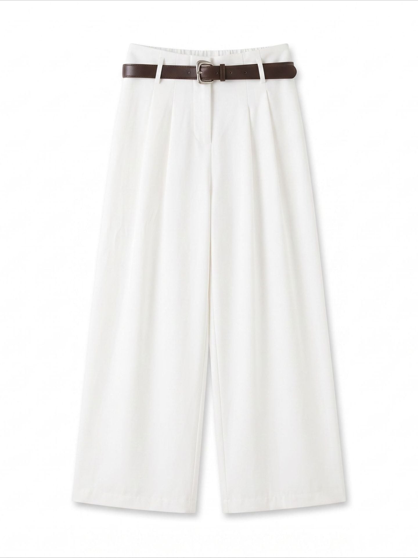 BELTED WIDE PANTS 2483