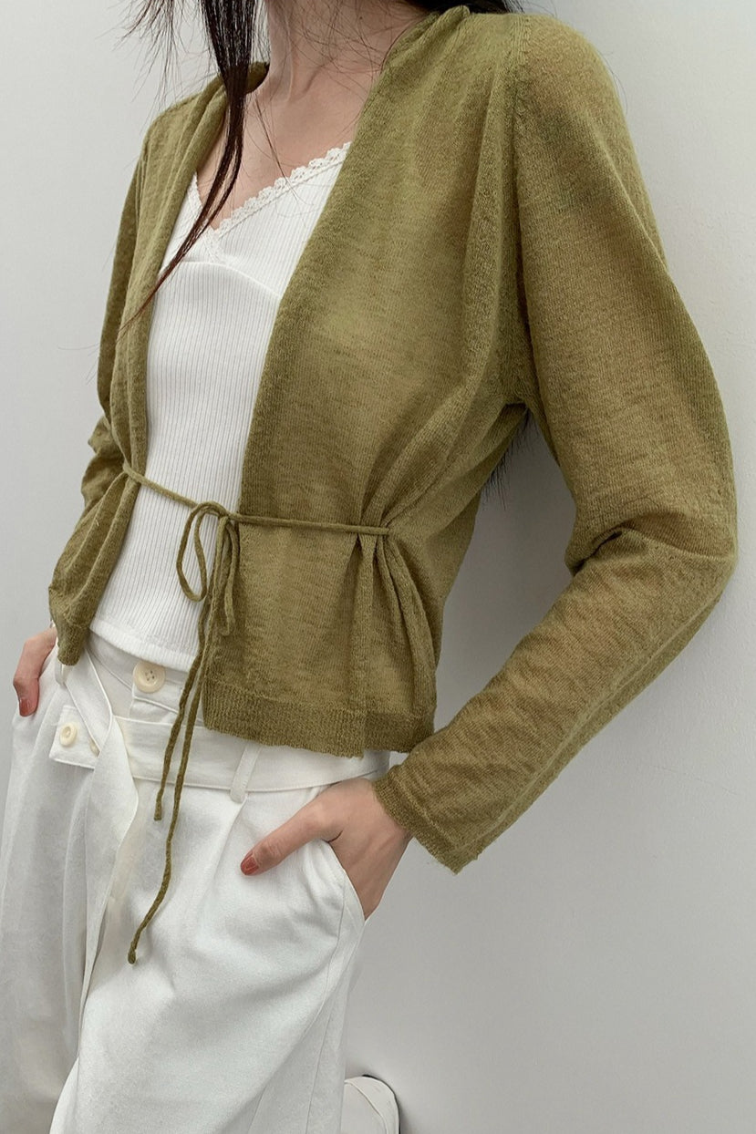 2WAY SHEER CARDIGAN 2303