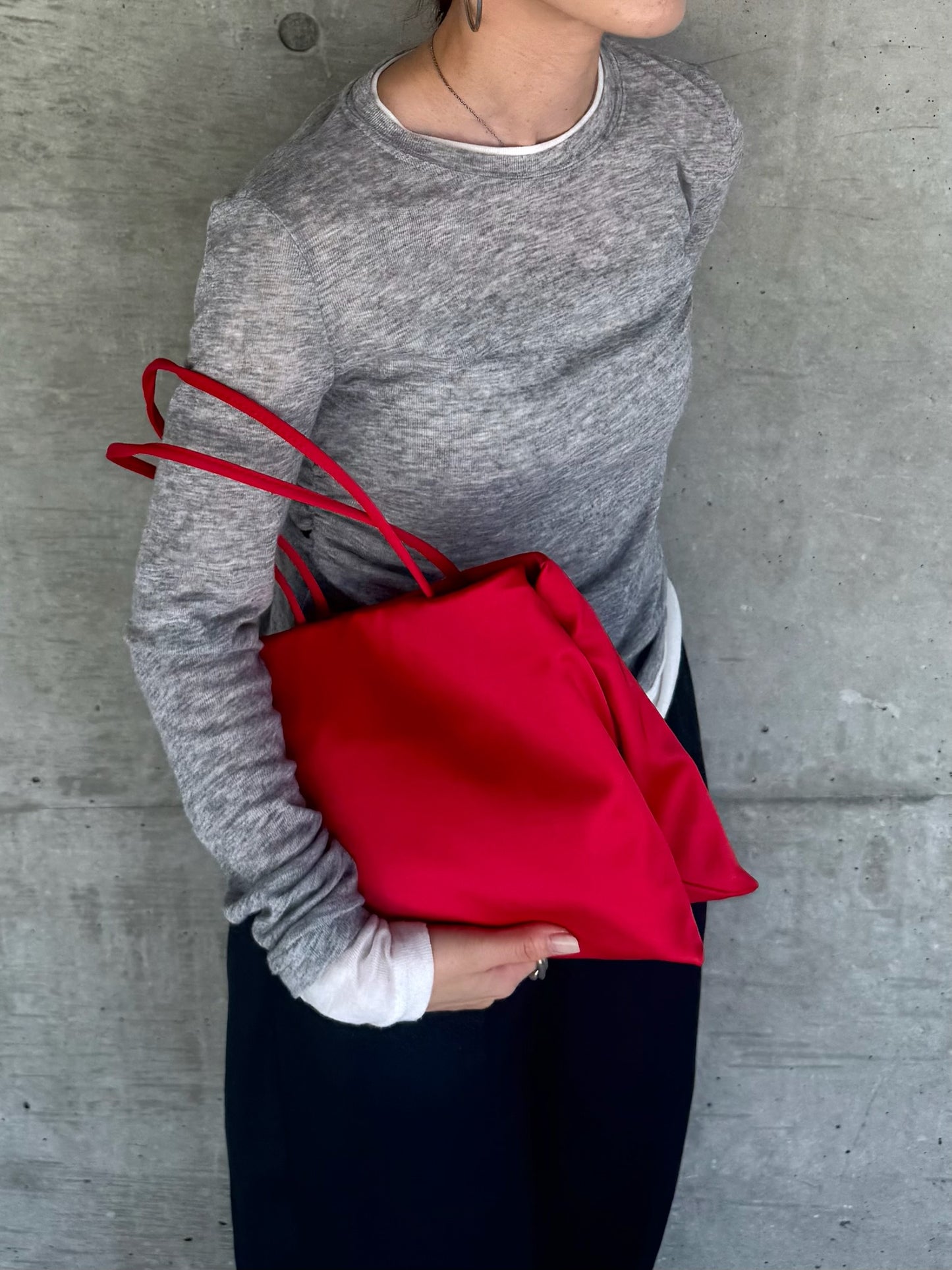 SATIN MINI TOTE BAG 2517