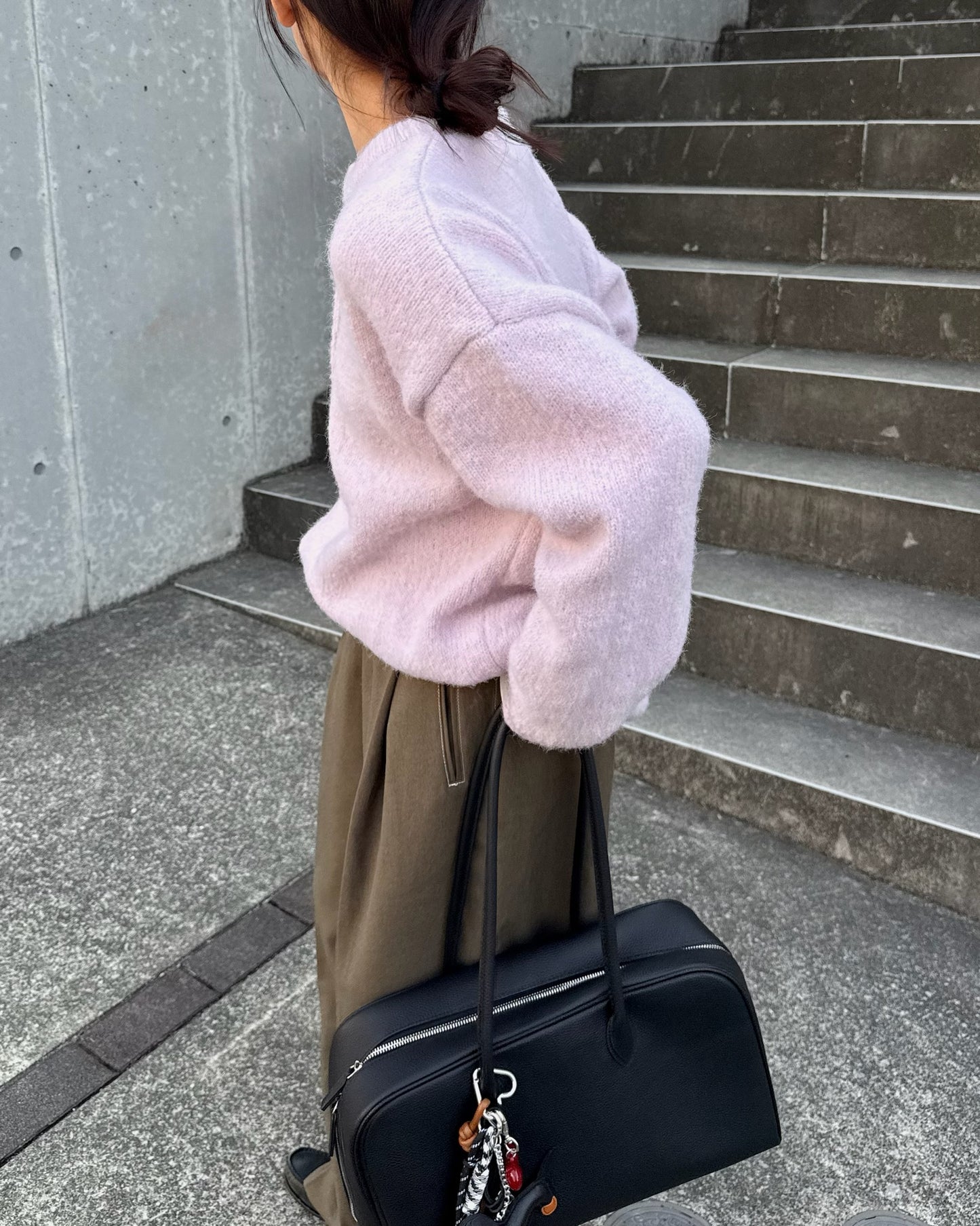 OVERSIZED HENLEY KNIT 2230