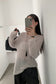 LOOSE ROUND NECK KNIT 2319