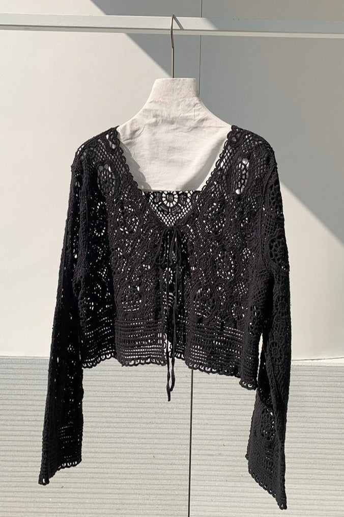 CROCHET LACE CARDIGAN 2315