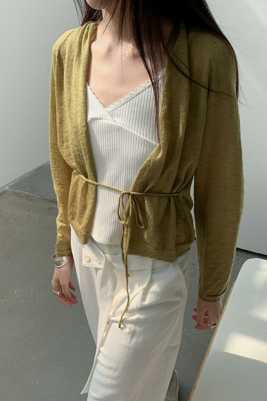 2WAY SHEER CARDIGAN 2303