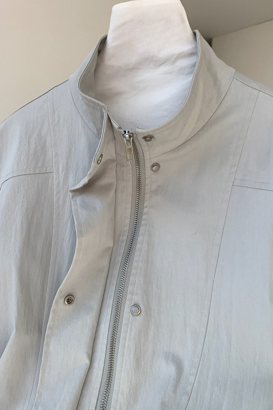 OVERSIZED STAND COLLAR JACKET 2321