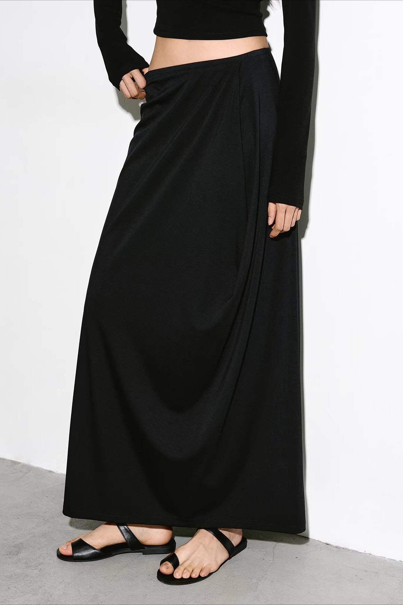 ストレートロングスカート 2296