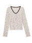 FLORAL HENLEY TOP 2474