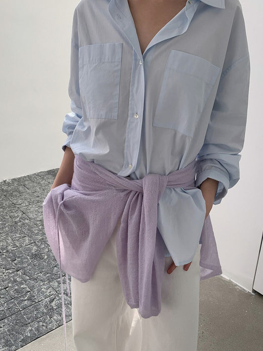 ルーズフロントポケットシャツ 2343