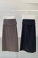 WRAP DETAIL LONG SKIRT 2308