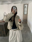 VEGAN LEATHER COCOON JACKET 2459