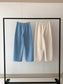PRESSED WOOL PANTS 2520