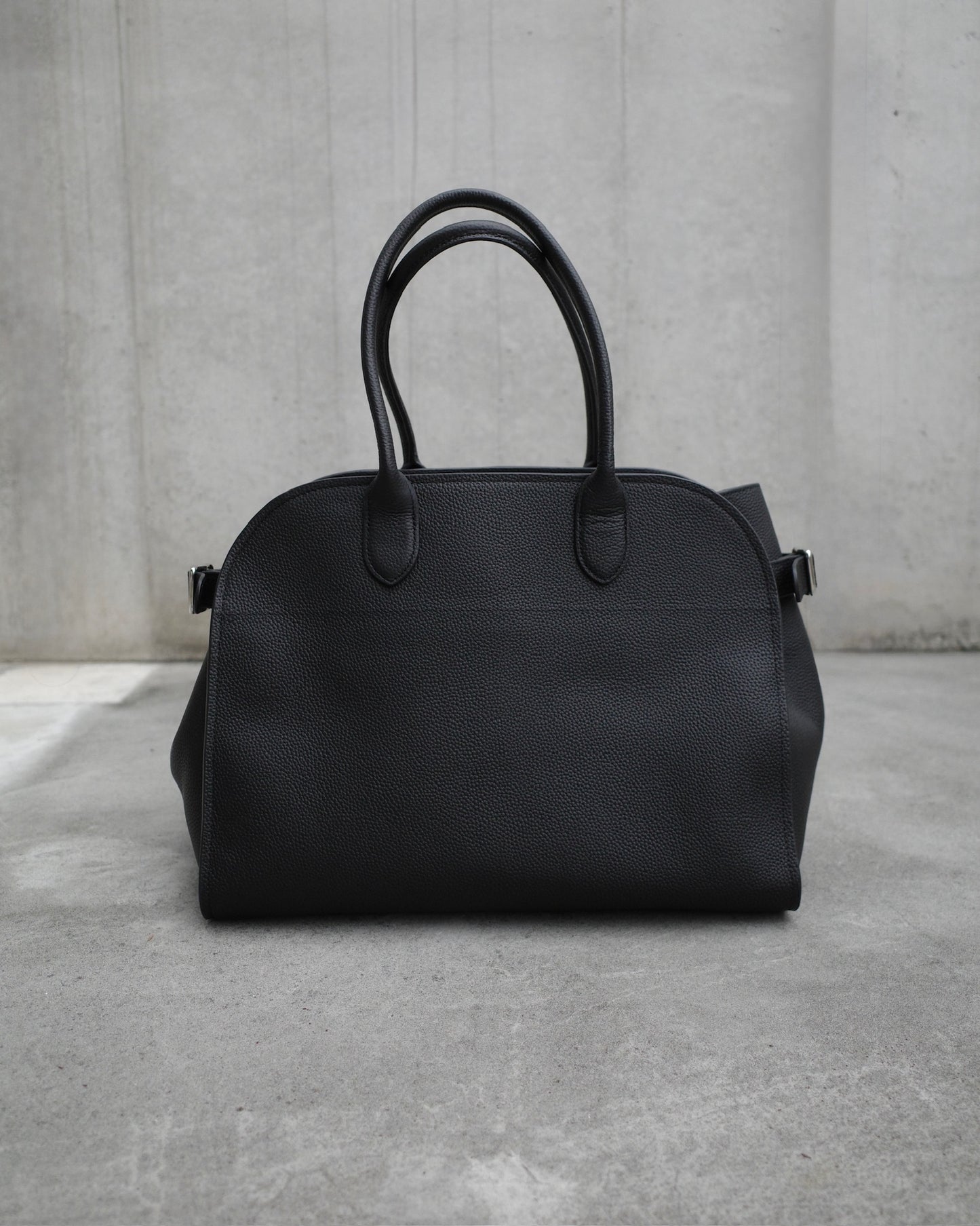 【予約商品】ベルトボストンバッグ(ラージ) 1425 ※12月中旬順次発送(Blackのみ)