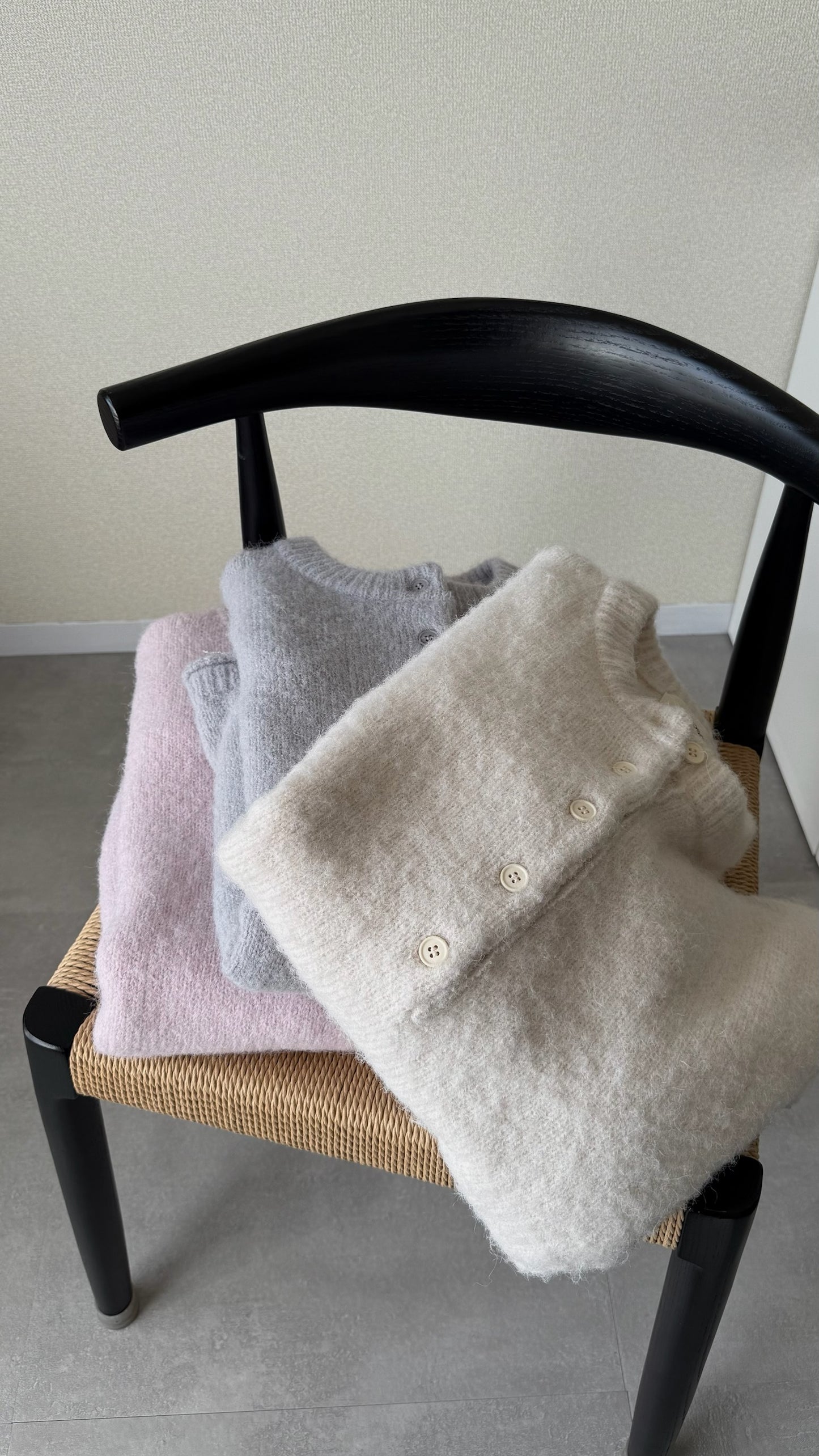 ヘンリーネックオーバーサイズニット2230