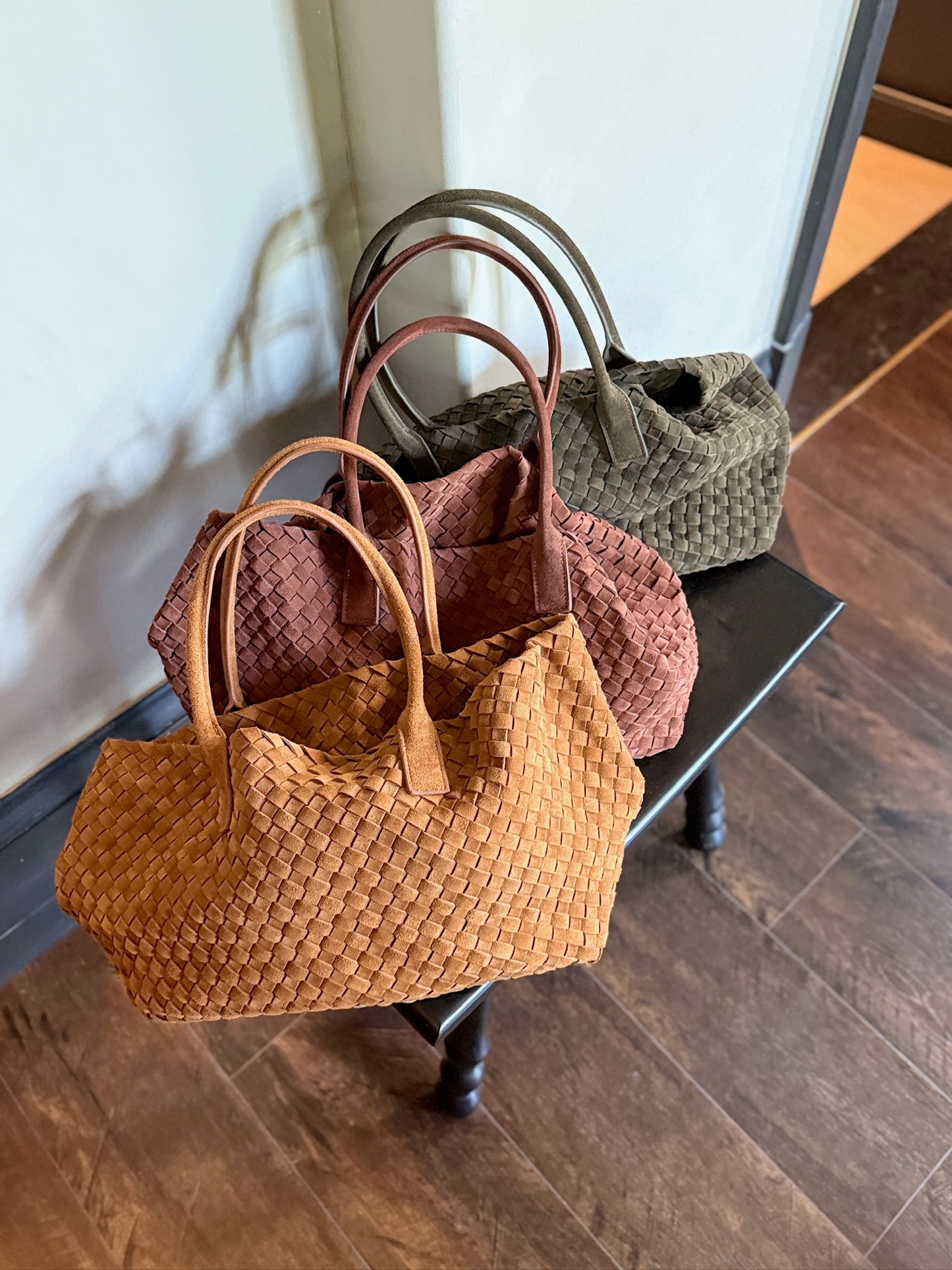 スエードレザーバッグ 2216