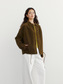 SUEDE HEM LOOP TIE JACKET 2132