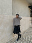 SHAGGY CREW KNIT 2499