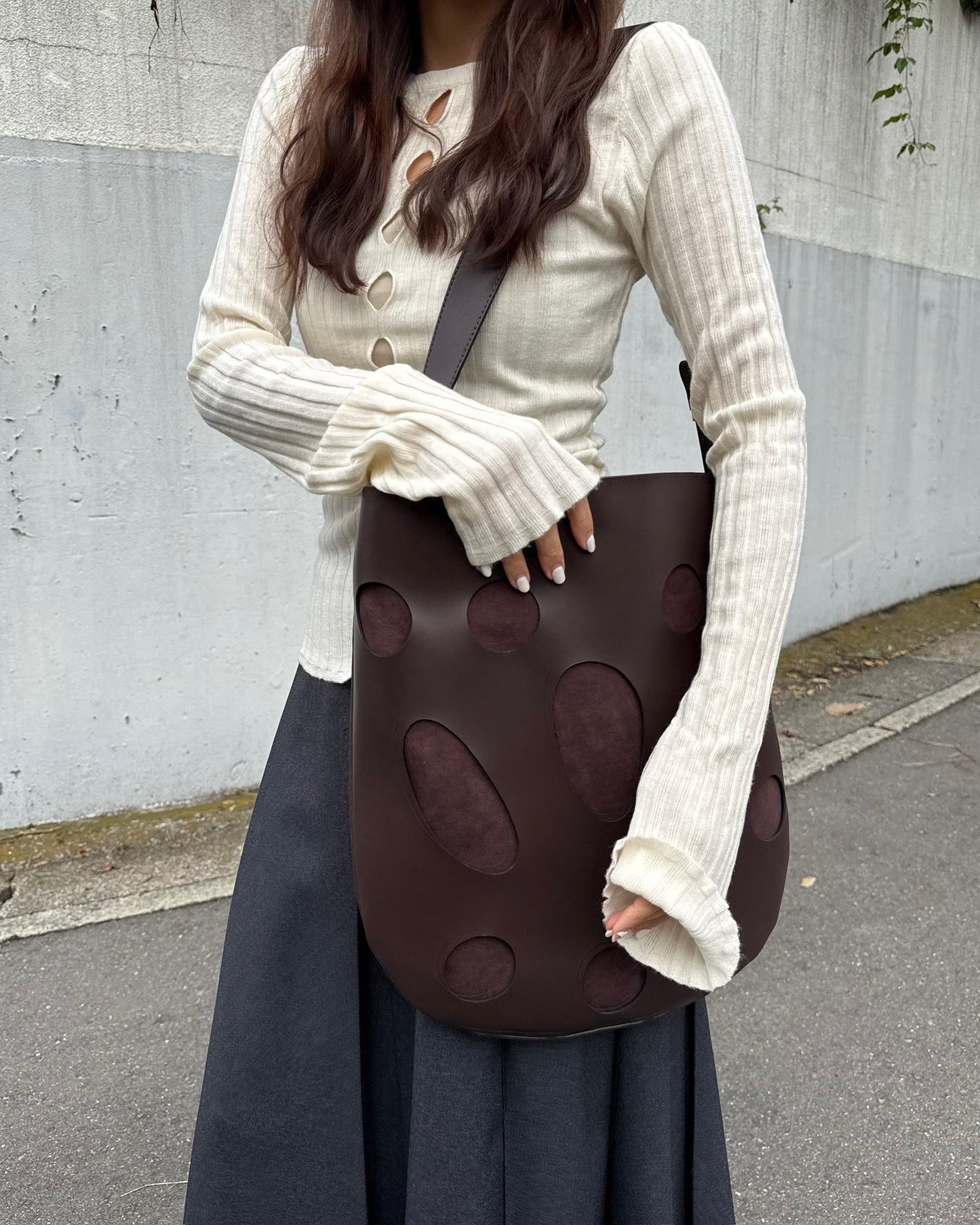 ホールデザインレザーバッグ 2141