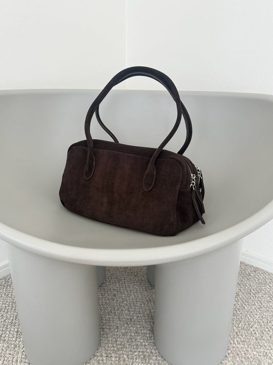 SUEDE WIDE BOSTON BAG 2495