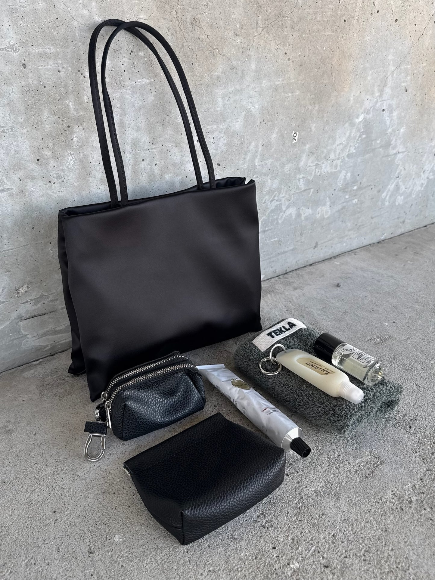 SATIN MINI TOTE BAG 2517