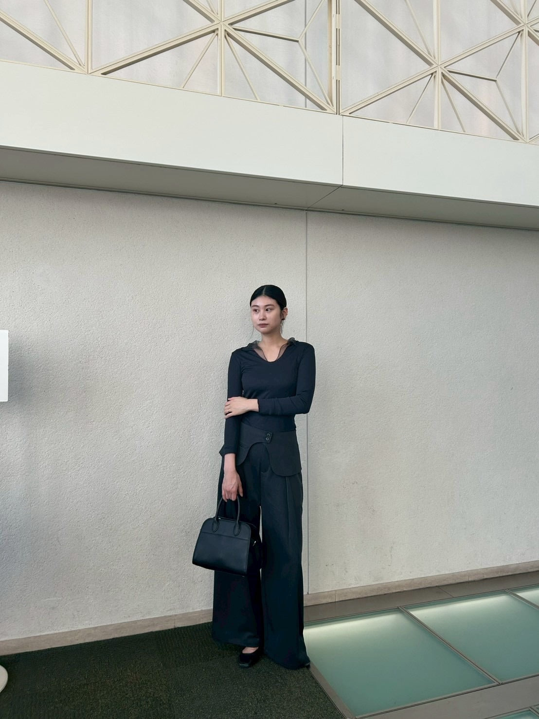 LAYERED FLAP TUCK PANTS 2130