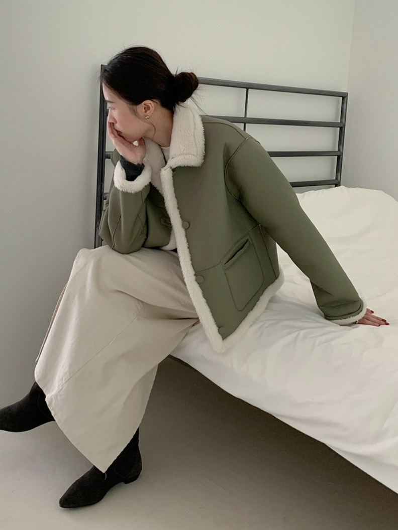 フェイクムートンジャケット 2203