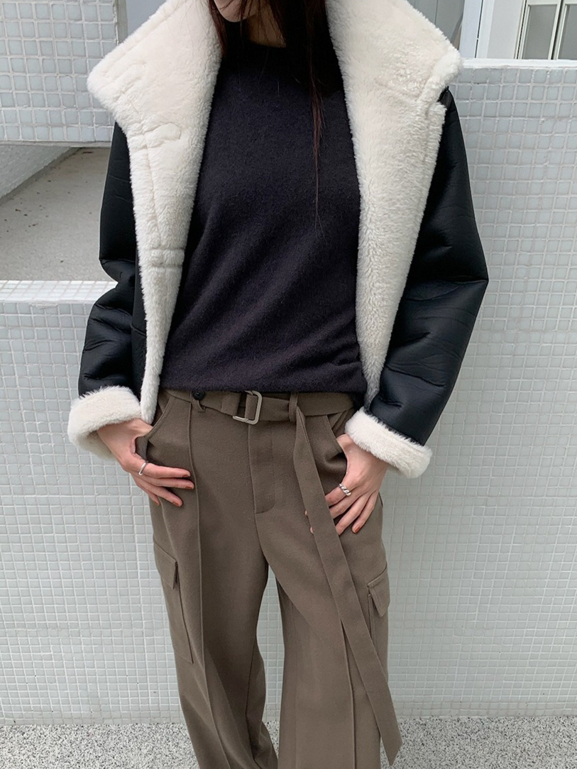 フェイクムートンジャケット 2203
