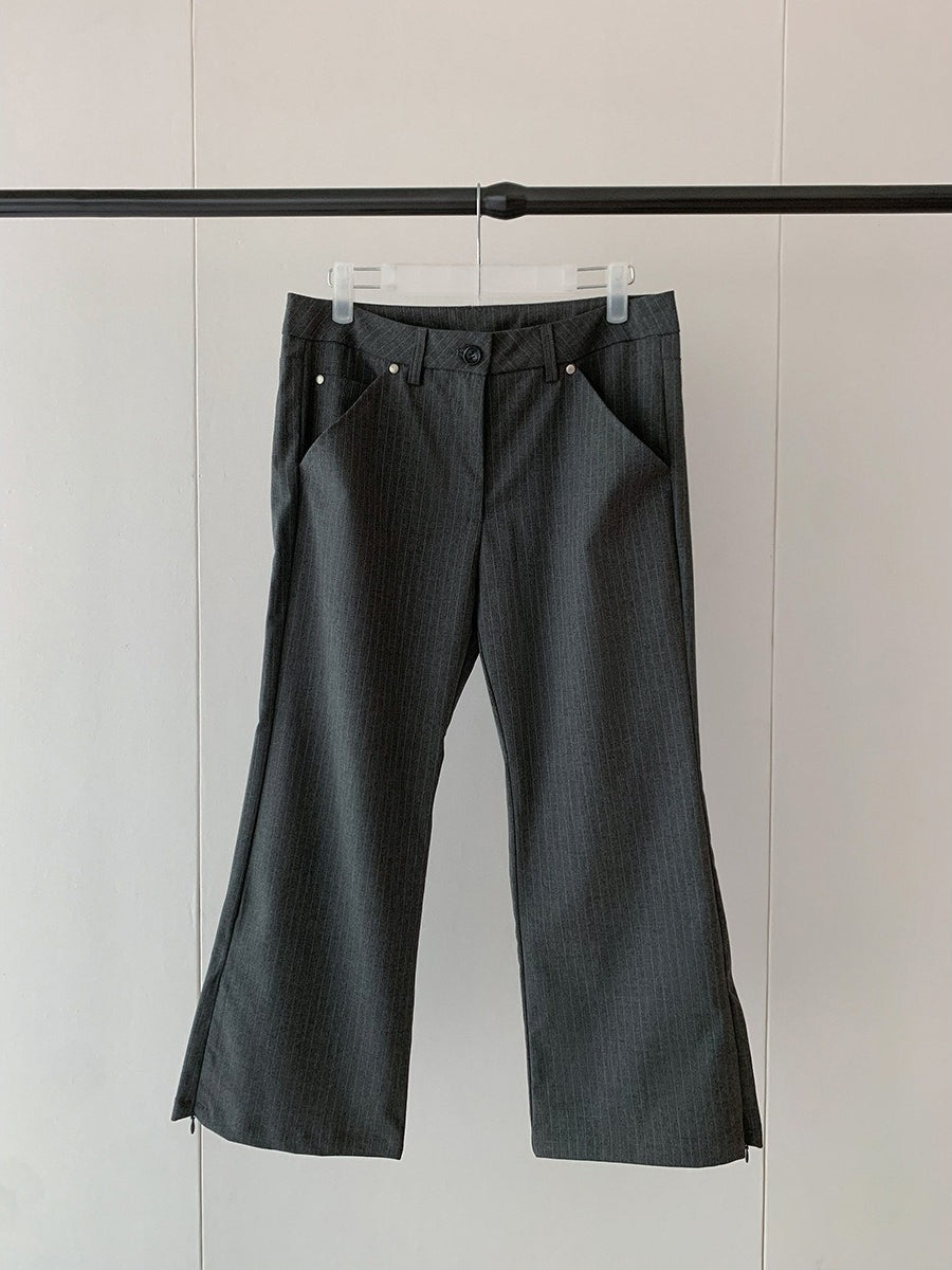 STRIPE CHIC FLARE PANTS 2448