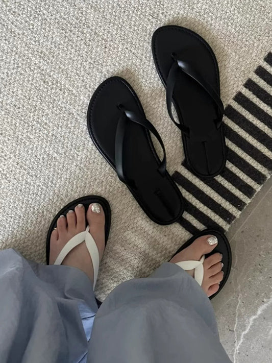 レザークロスサンダル 2383