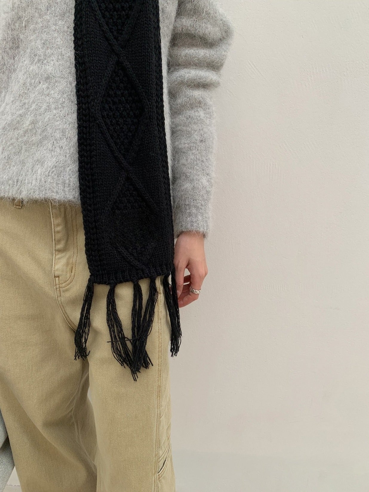 CABLE KNIT MUFFLER 2521