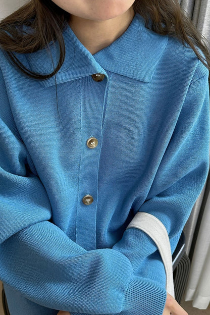 スタンダードカラーニットカーディガン(SETUP) 2249