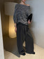 LAYERED SKIRT WIDE PANTS 2512