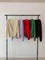 LOOSE ASYM V-CARDIGAN 2464