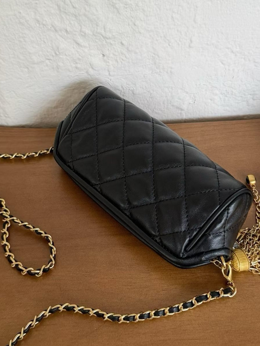 CHAIN QUILT MINI BAG 2497