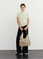 HALF-SLEEVE TURTLENECK KNIT 2126