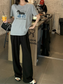 ウエストギャザーイージーワイドパンツ 2090